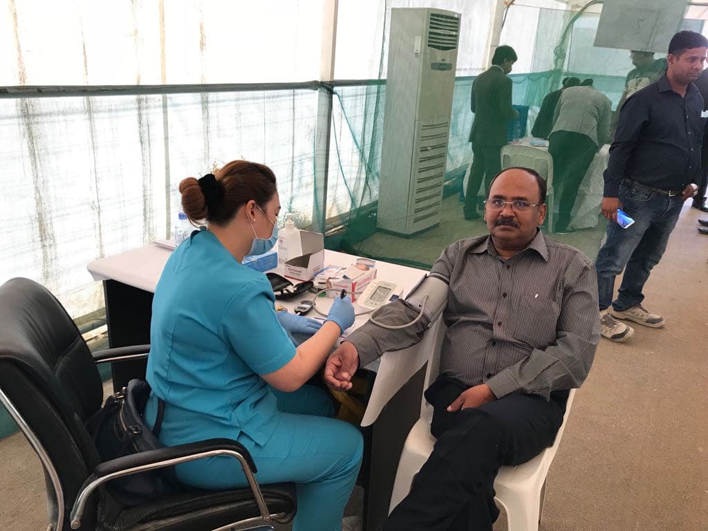 bNg medical camp in partnership with L&T and Ahalia Hospitals, Abu Dhabi, February 2018 (photo A09)