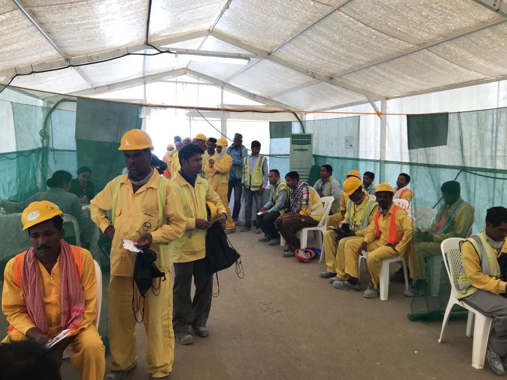 bNg medical camp in partnership with L&T and Ahalia Hospitals, Abu Dhabi, February 2018 (photo A11)