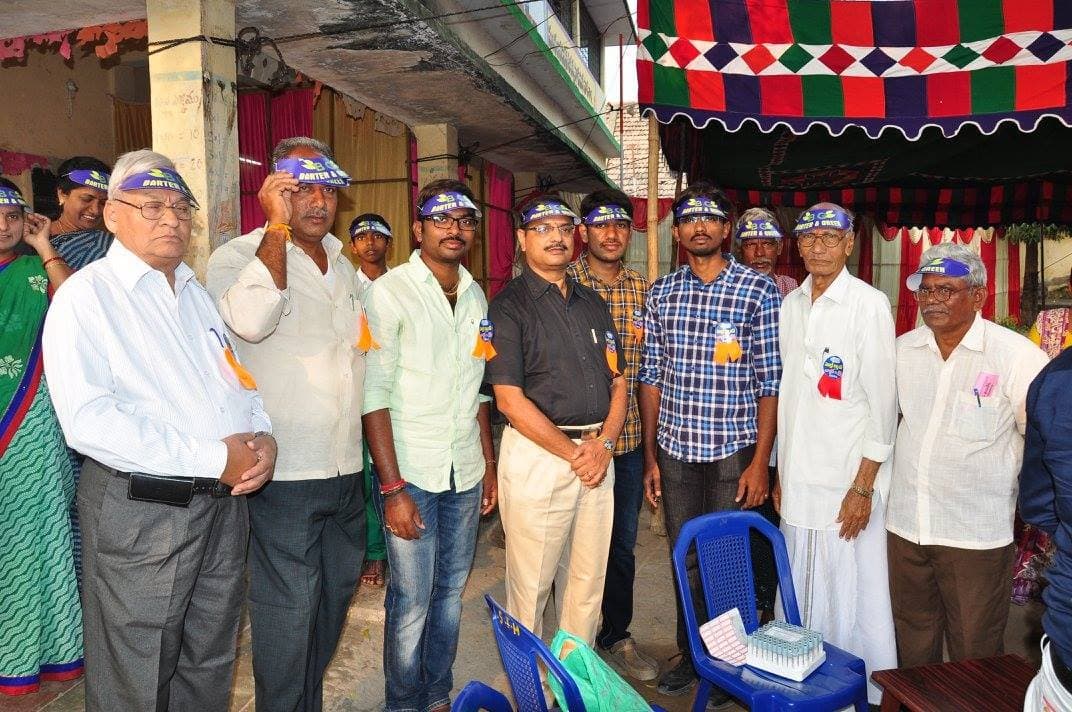 Sukheebhava free medical camp at Konakanchi, Krishna District · 11 January 2017 (photo D08)